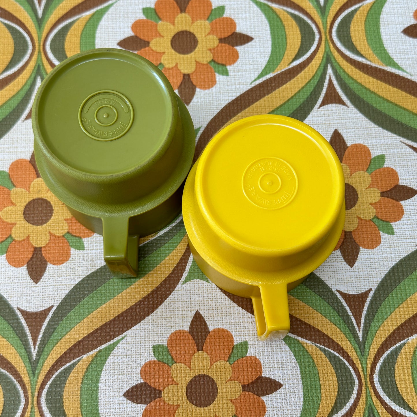 A Pair of Retro TUPPERWARE Cups