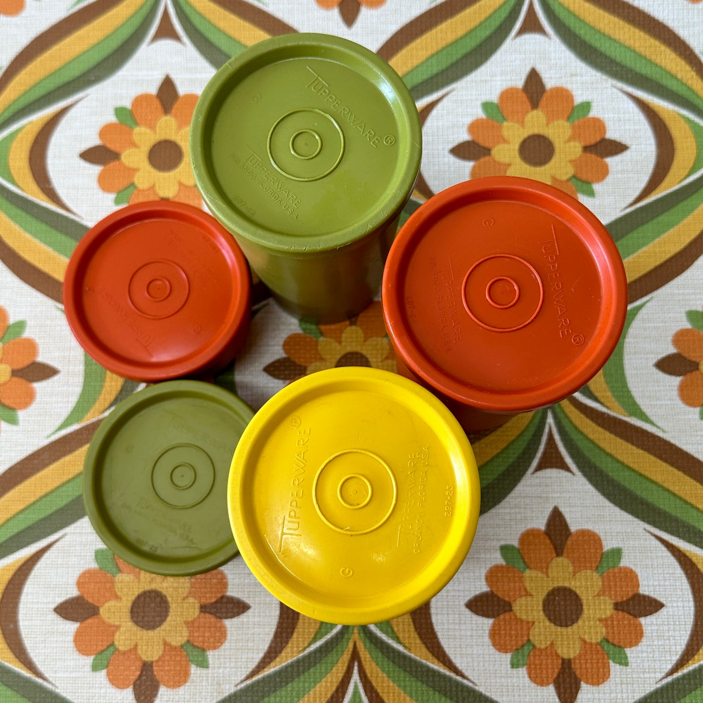 A Bulk Lot of Retro TUPPERWARE