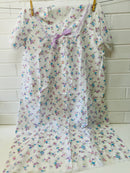 Unworn Cotton Fabric Nightie VINTAGE