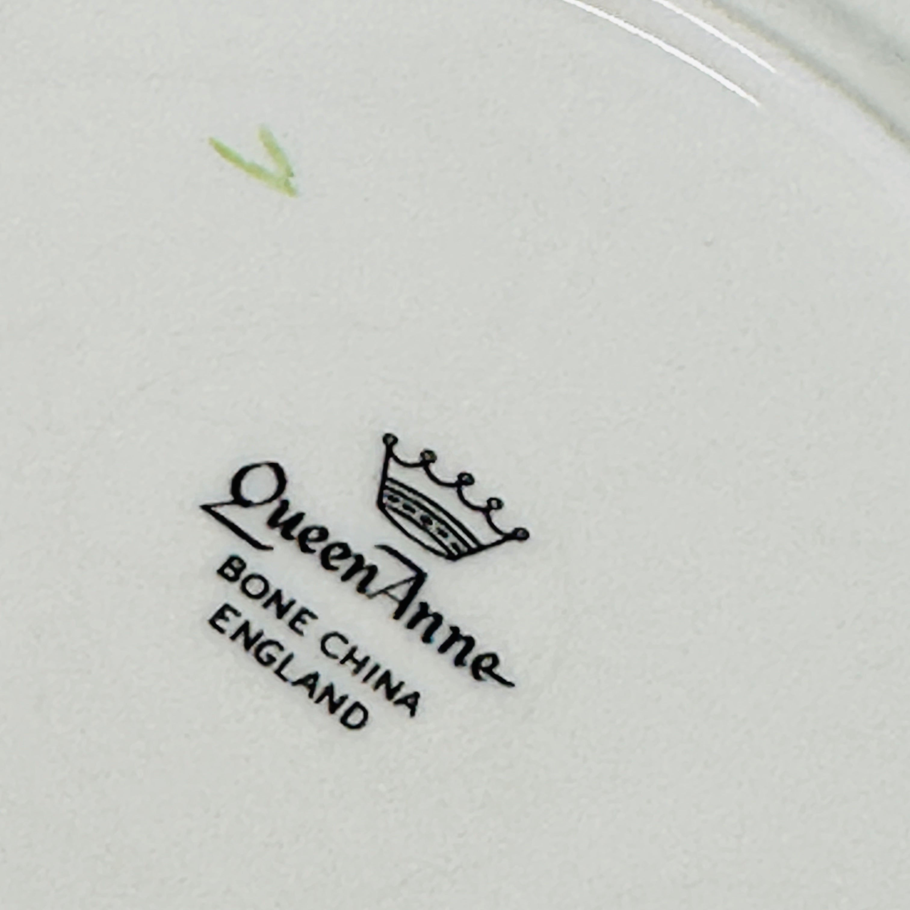 Queen Anne Vintage Floral Plate