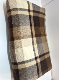 Vintage Brown WOOL Blanket