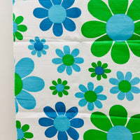 70cms Vintage Cotton Floral Fabric Remnant