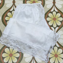 White Unworn SLIP Lace Split