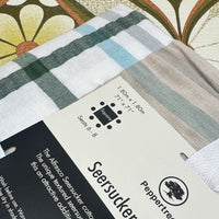 MODERN Seersucker Tablecloth NEW