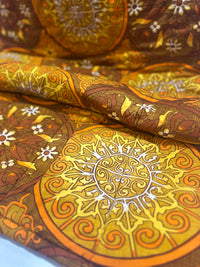 AMAZING Retro Cotton Sleeping Bag CRISP Bright As New # 2