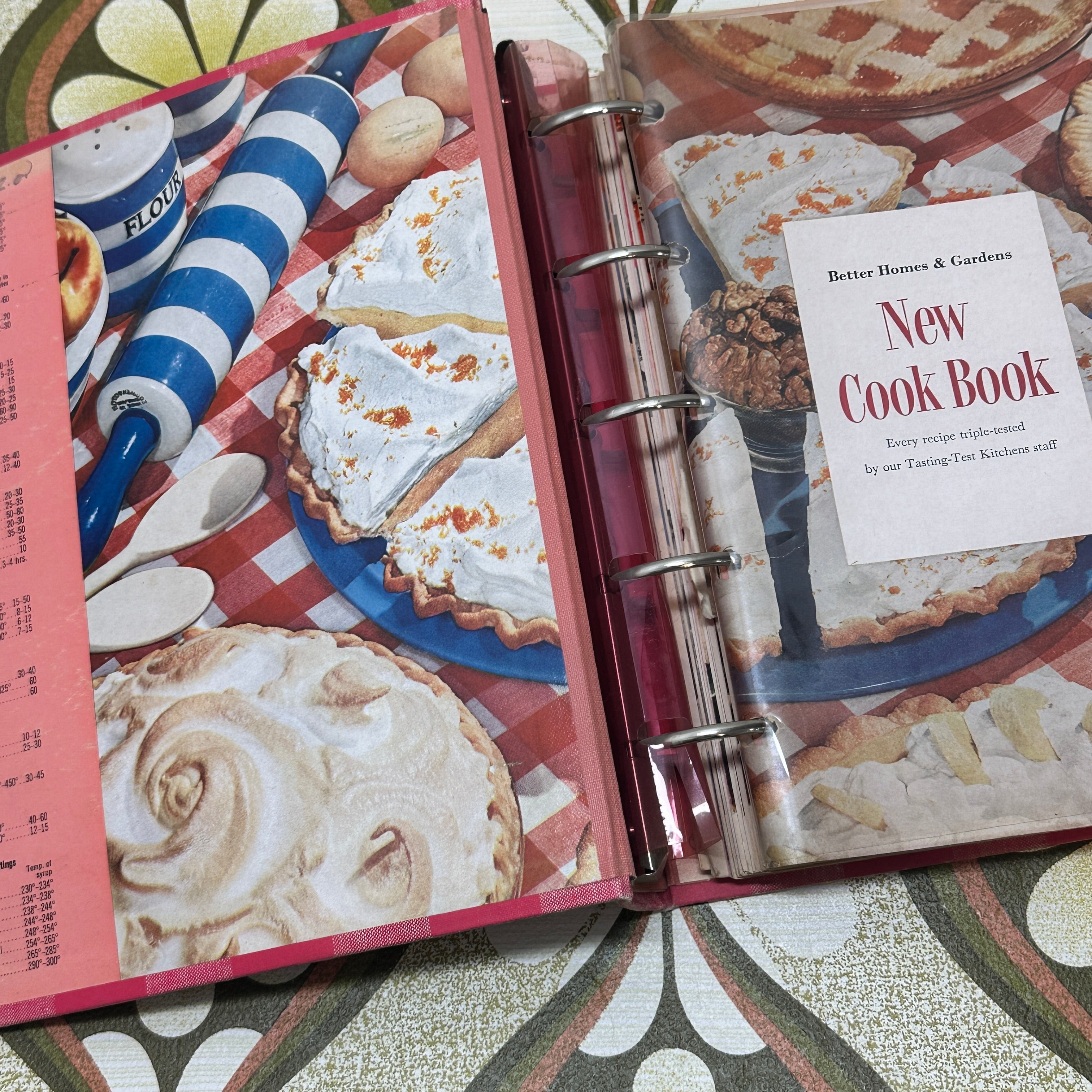 Genuine Vintage Cookbook Old School Recipes