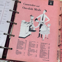 Genuine Vintage Cookbook Old School Recipes