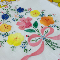 AMAZING Vintage Pillow Sham Applique