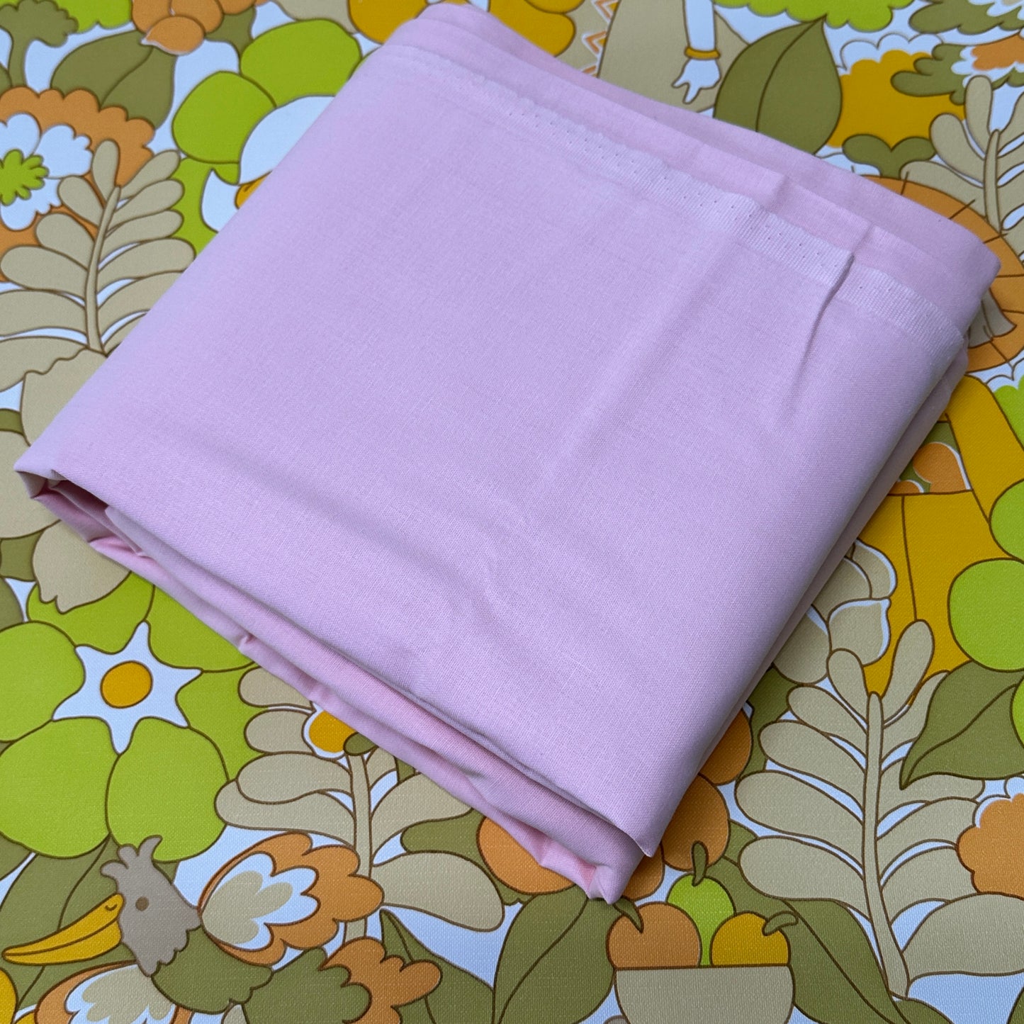 New Old Stock Crisp All Cotton Flat Sheet