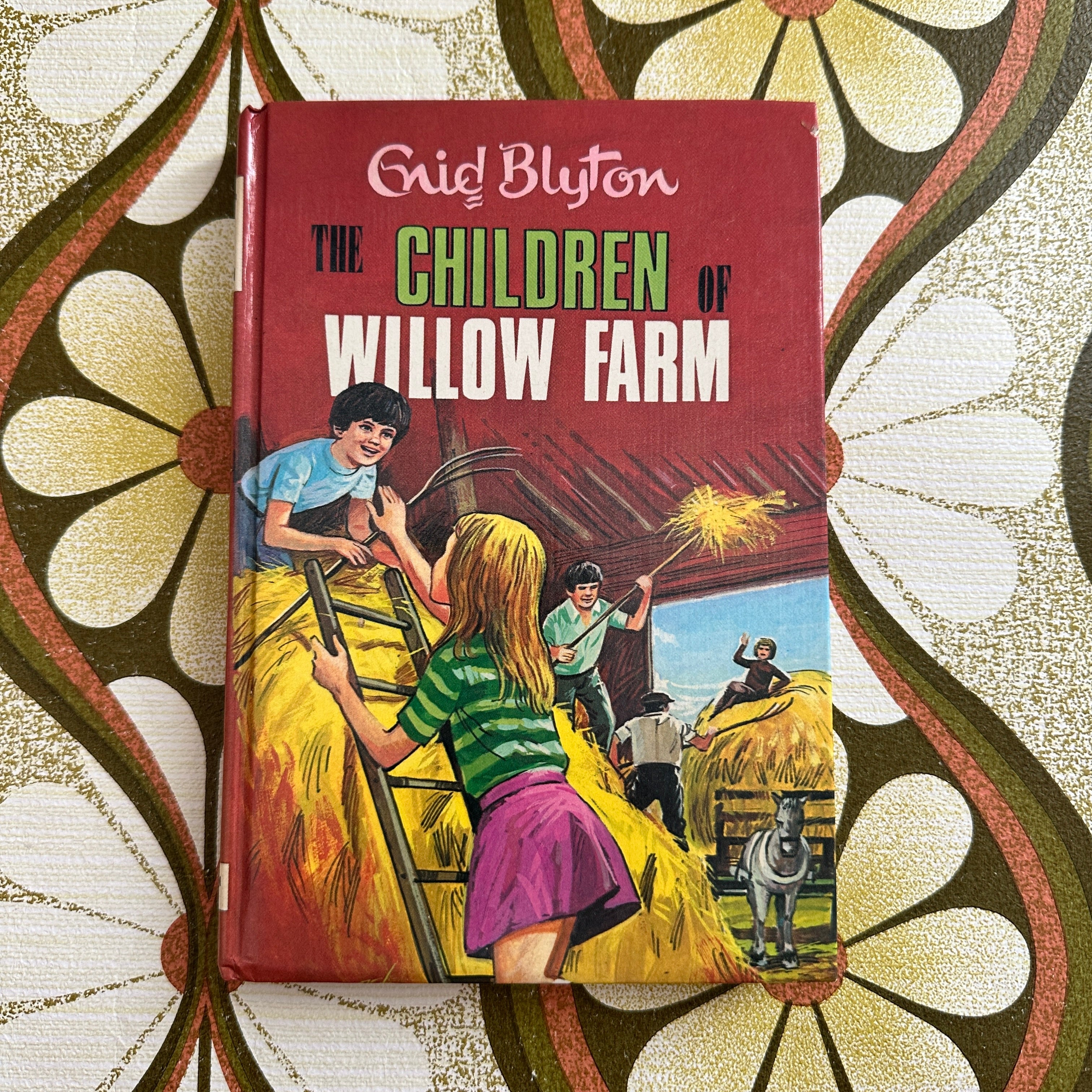 The Children of Willow Farm Enid Blyton Retro VINTAGE Book