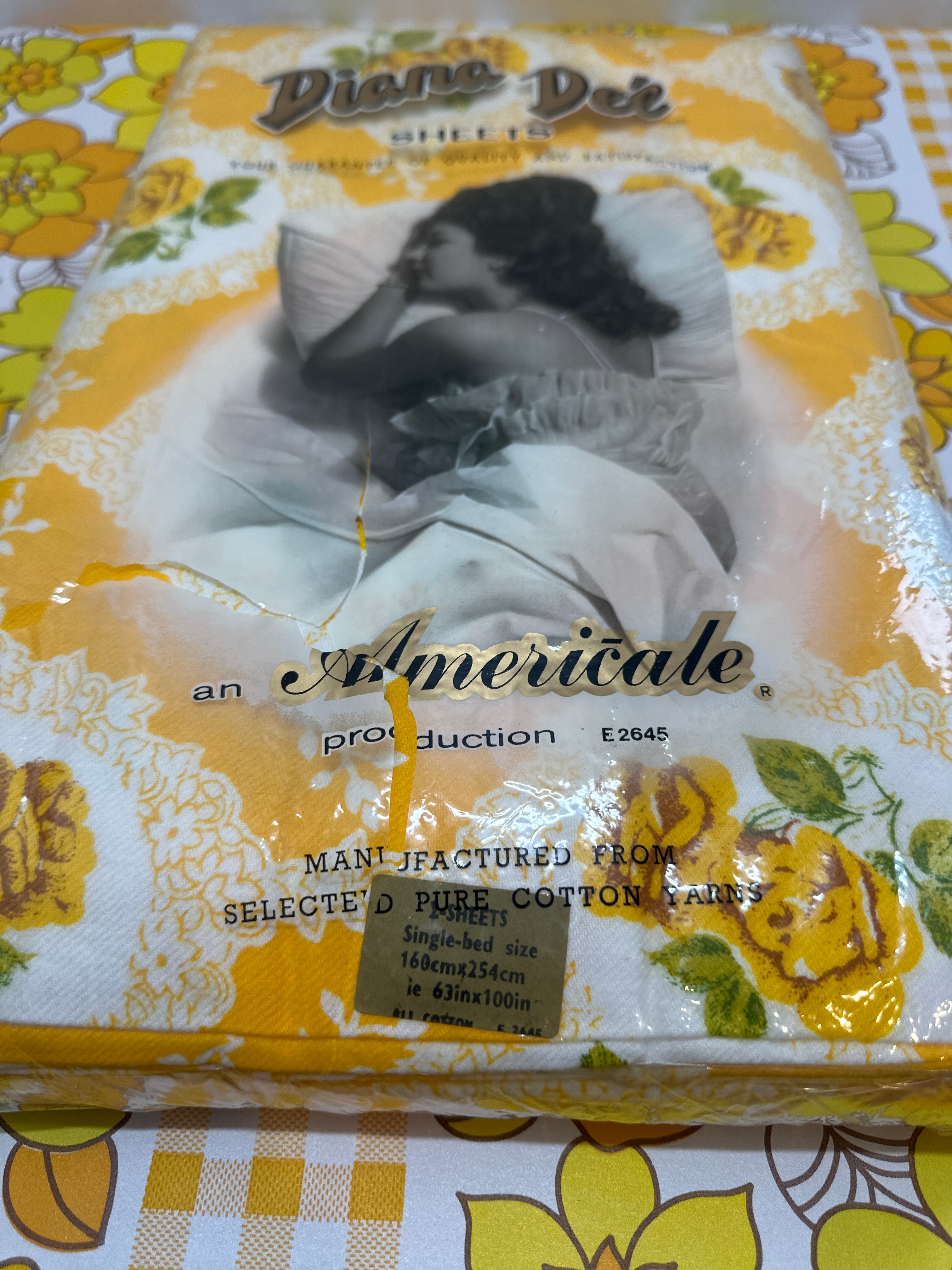 DIana Dee Vintage Sheet All Cotton