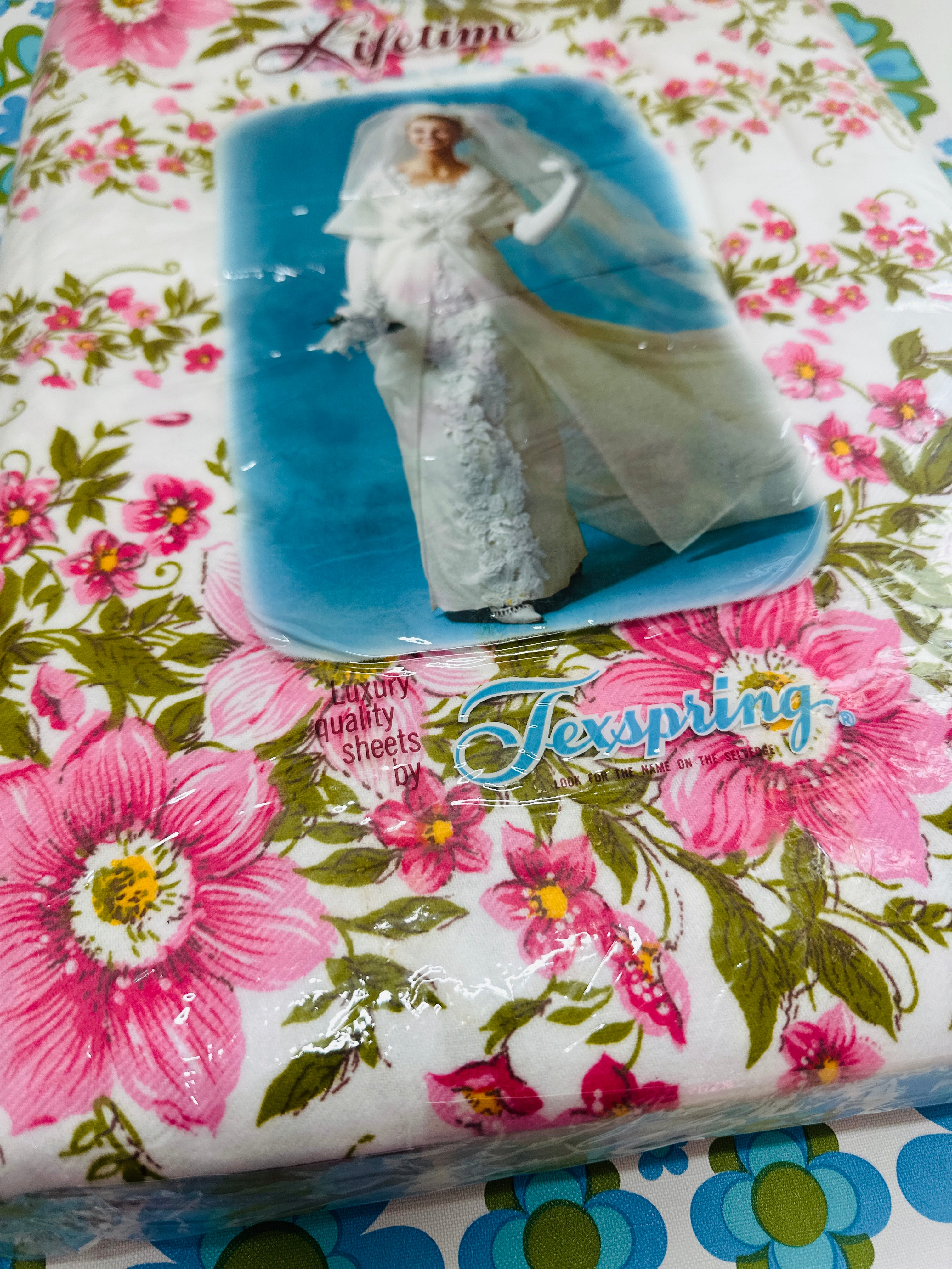 Retro Unused Brushed Cotton Sheets