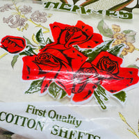 HERMES Retro Sheet Set Pillow Cases Flat Sheets Cotton