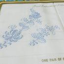 Pair of EMBROIDERED Pillow CASES Cotton