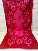 FUN Bright UNUSED Vintage Bath Towel PALM BEACH