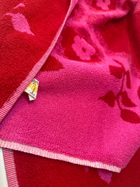 FUN Bright UNUSED Vintage Bath Towel PALM BEACH