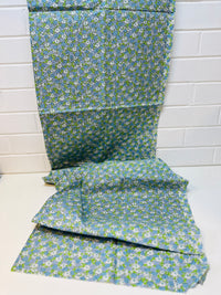 220cms Sweet Blue Cotton Vintage Fabric ADORABLE