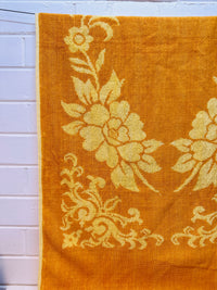 Unused Yellow Bath Towel