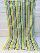 Funky Vintage Cotton Bath Towel Caravan