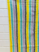 Funky Vintage Cotton Bath Towel Caravan