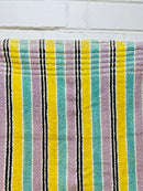 Funky Vintage Cotton Bath Towel Caravan