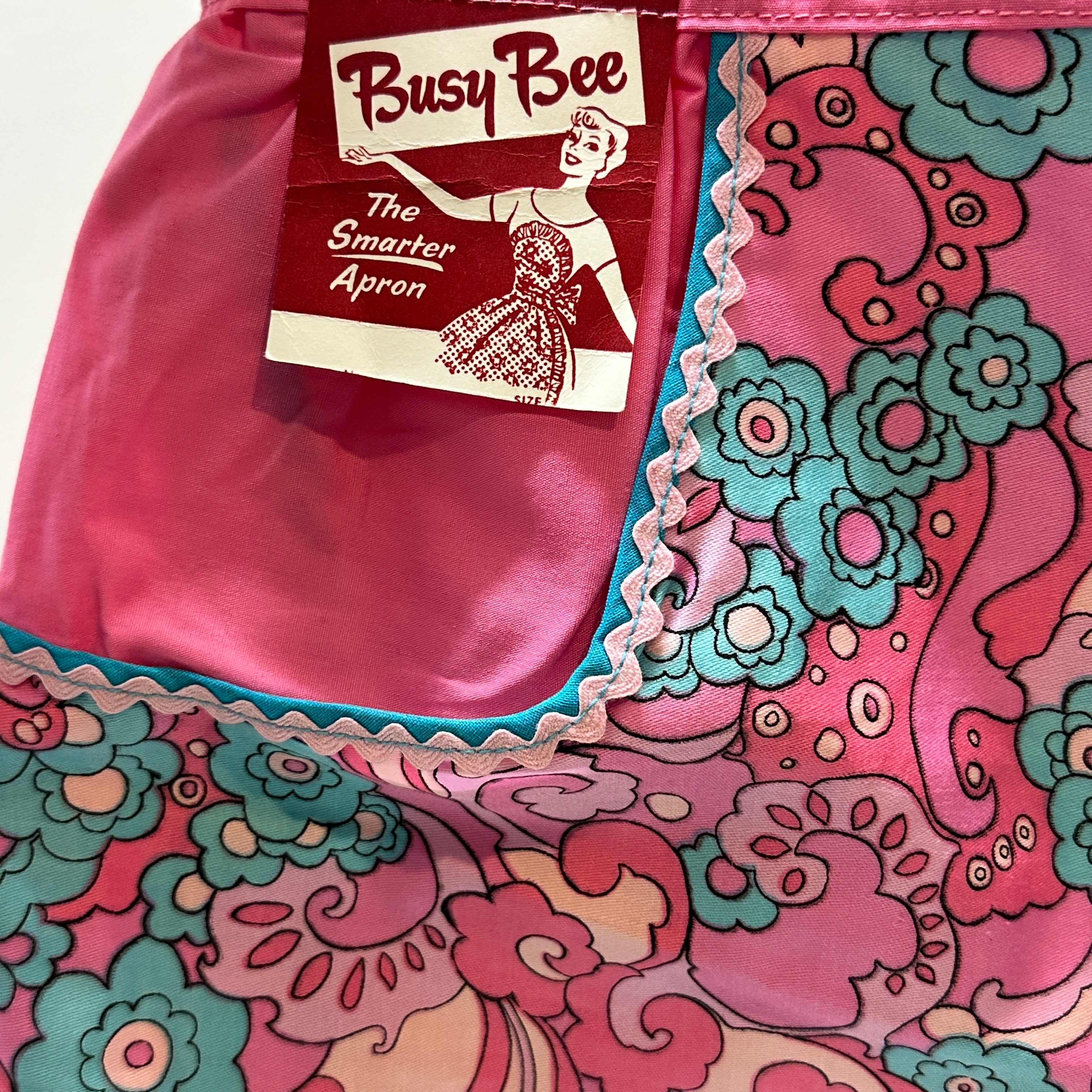 BUSY Bee Vintage Retro Apron W Tags