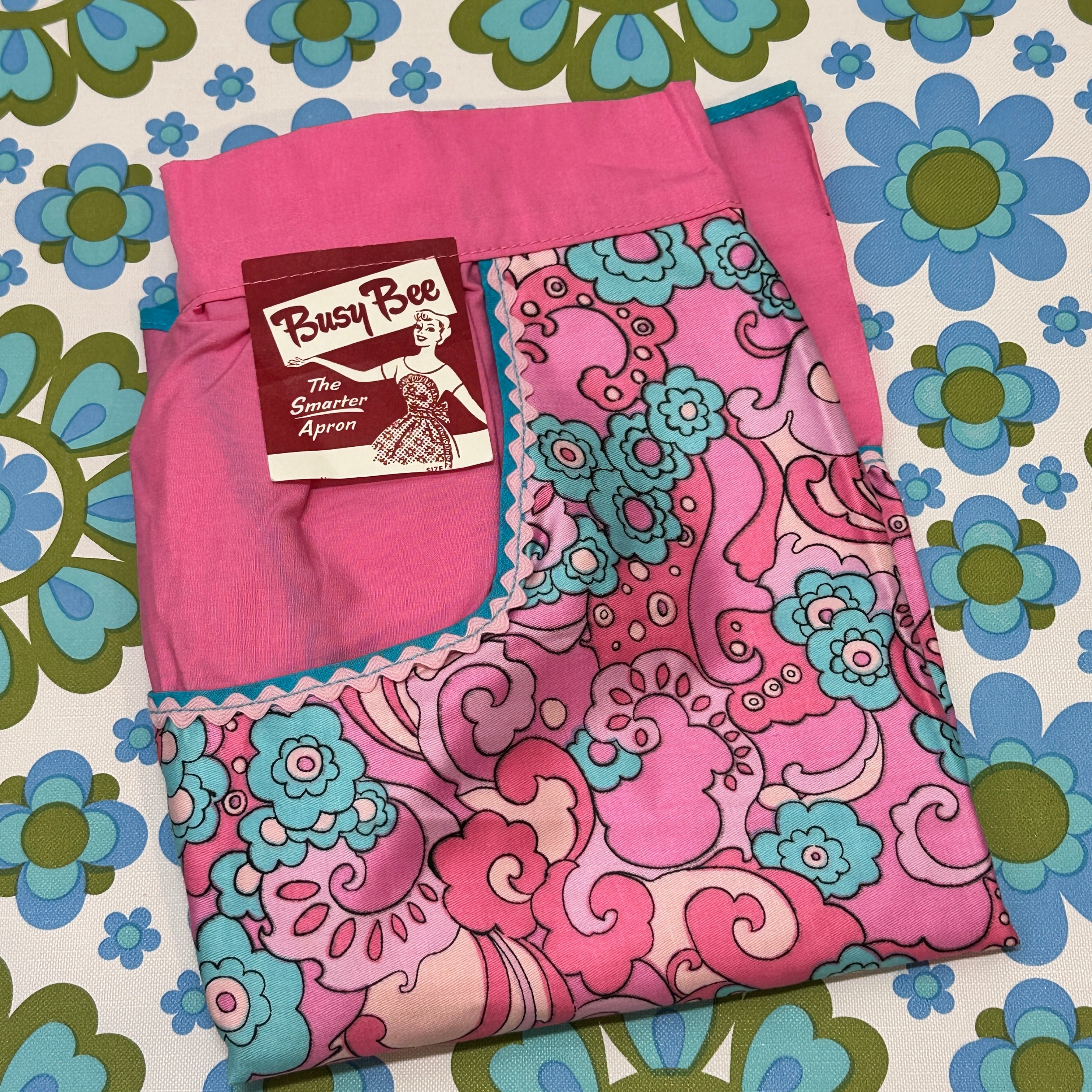 BUSY Bee Vintage Retro Apron W Tags