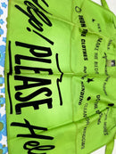 UNUSED Retro W Tags Apron