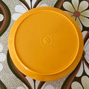 Cute TUPPERWARE Retro Yellow Container 70's Kitchen