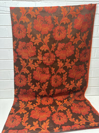 260cms Thick Orange Upholstery Fabric