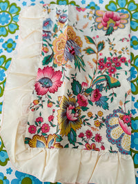 BRAND New Vintage Ruffled Pillow CASE
