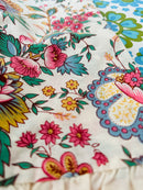 BRAND New Vintage Ruffled Pillow CASE