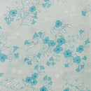 220cms Sweet Vintage Blues FLORAL