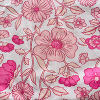 254cms One RETRO Bright Pink Cotton SHEET All Cotton STUNNING Cute