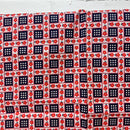 100cms Beautiful VINTAGE Bright Red & Navy Blue