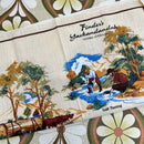 Vintage Australian Pioneers Tea Towel