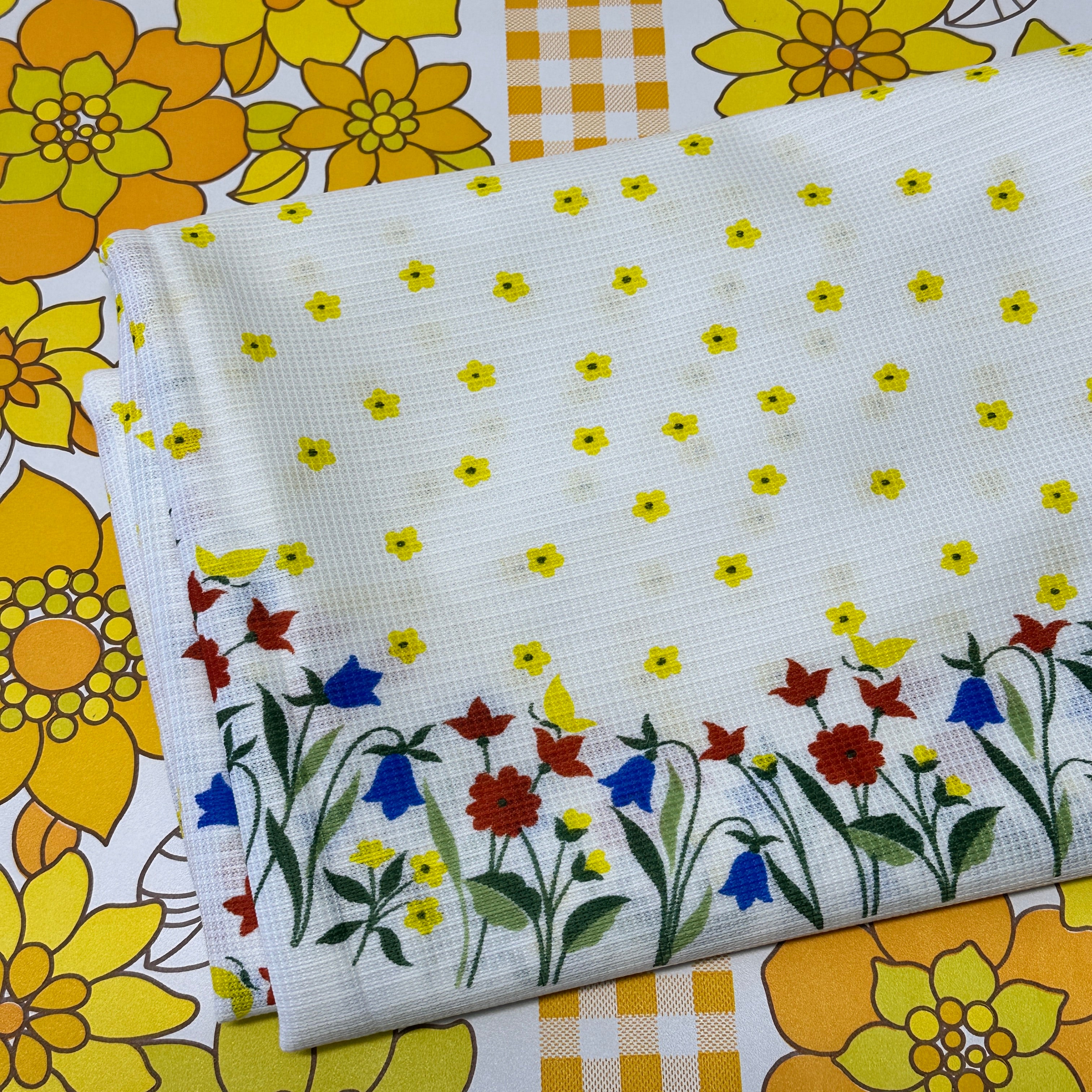 Cute Unused Tablecloth Floral