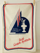 PERTH WA America's Cup Tea Towel