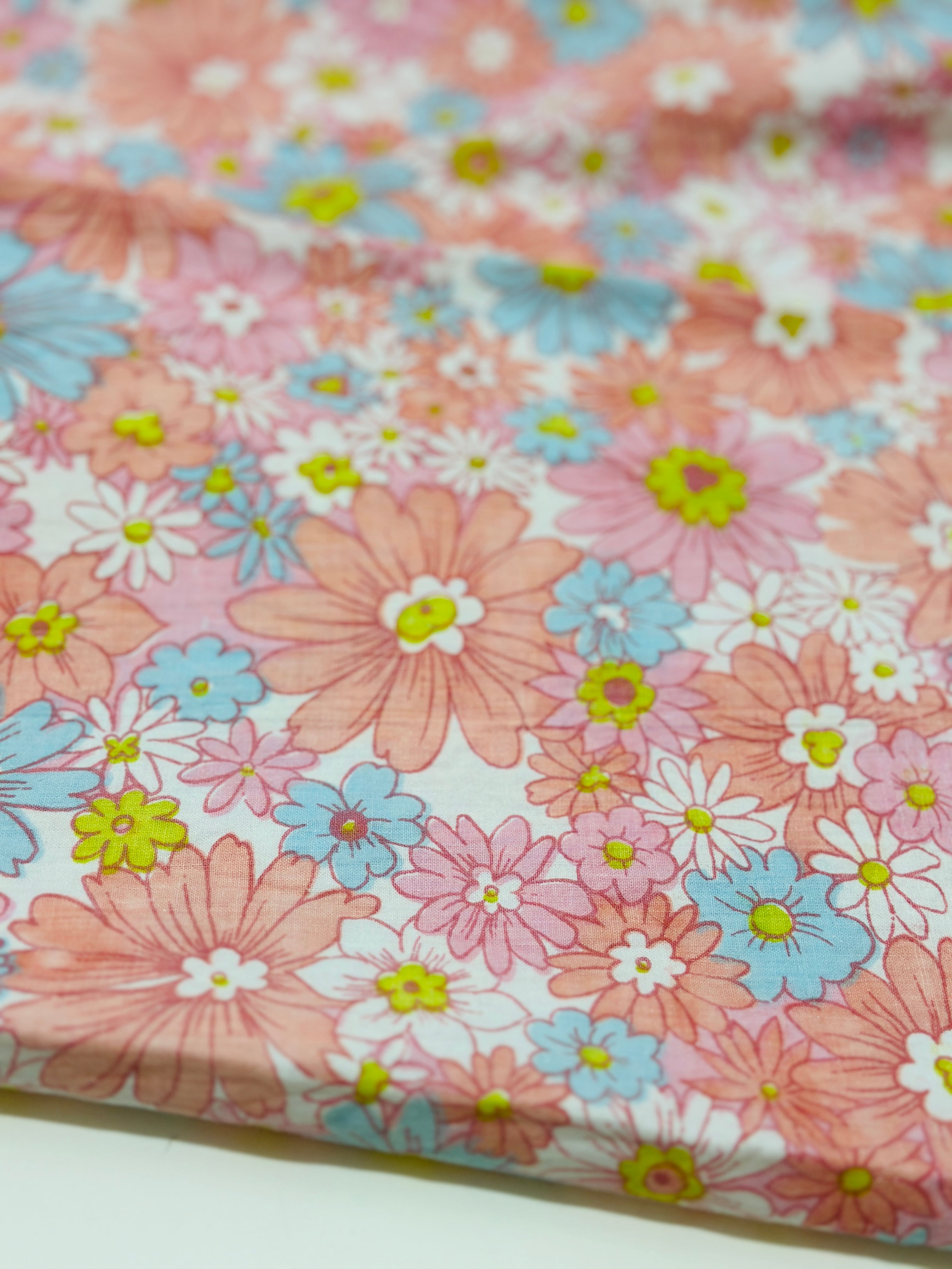 250cms Cute Cotton Vintage Sheet Fabric