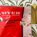 Pair of VINTAGE Myer Cotton Pillow Cases