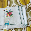New With TAGS Embroidered Tablecloth