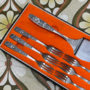 RETRO Stainless Steel Cake Fork Set