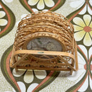 Kitsch Coasters Wicker Butterflies SIX