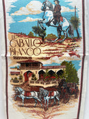 El Caballo Blanco Vintage Tea Towel