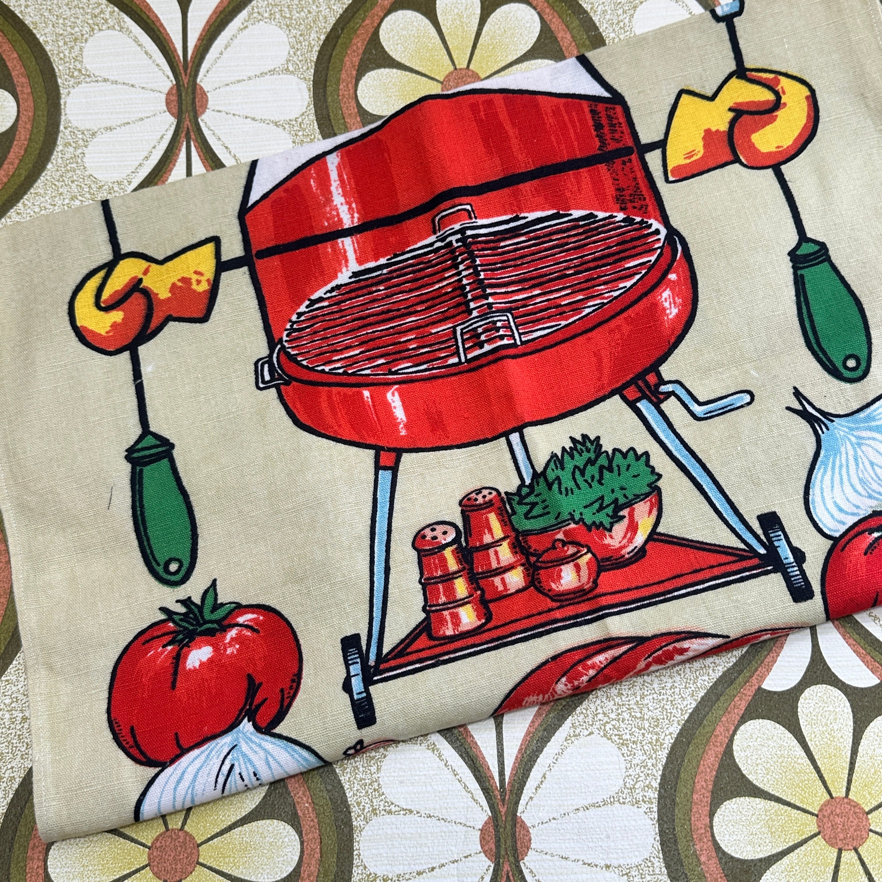 RETRO Apron BBQ Vintage Fast Colours