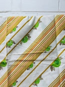 254cms UNUSED Cotton Sheet Fabric RETRO Sewing