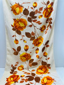 UNUSED Vintage Cotton Bath Towel DIANA DEE Pair