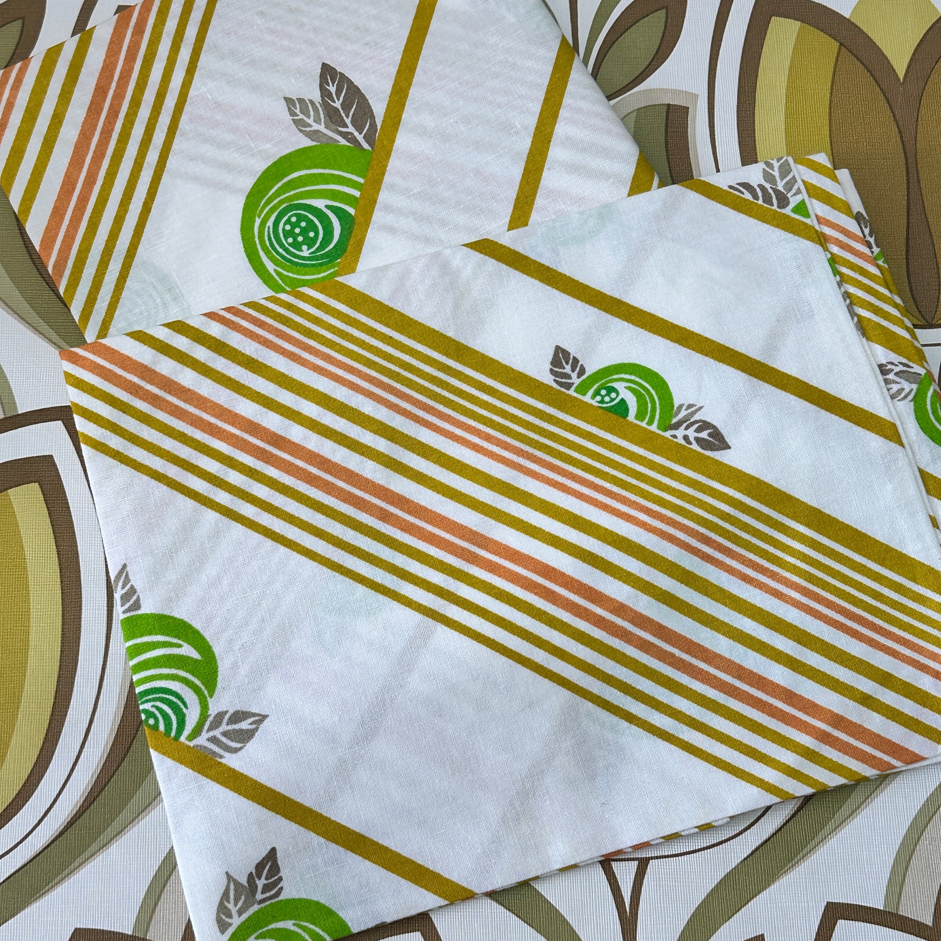 All Cotton BRAND NEW Vintage Pillow Cases PAIR