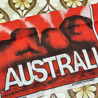 Australia Linen Tea Towel UNUSED Ayers Rock