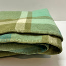 As New LAMBSWOOl Blankets Green & Blue